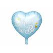 Picture of FOIL BALLOON HEART MUM TO BE BLUE 18 INCH